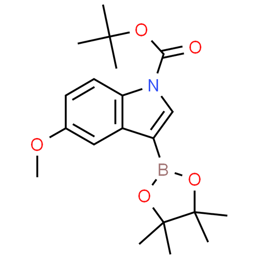 tert-Butyl 5-methoxy-3-(4,4,5,5-tetramethyl-1,3,2-dioxaborolan-2-yl)-1H-indole-1-carboxylate