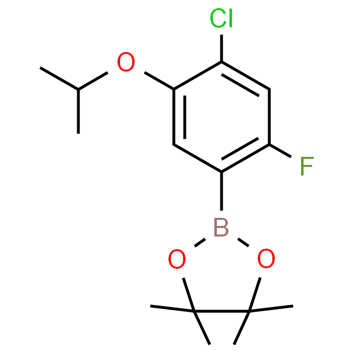 2-(4-Chloro-2-fluoro-5-isopropoxyphenyl)-4,4,5,5-tetramethyl-1,3,2-dioxaborolane