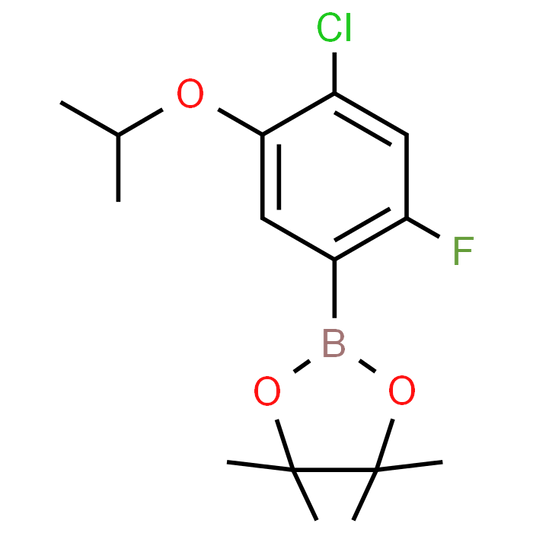 2-(4-Chloro-2-fluoro-5-isopropoxyphenyl)-4,4,5,5-tetramethyl-1,3,2-dioxaborolane