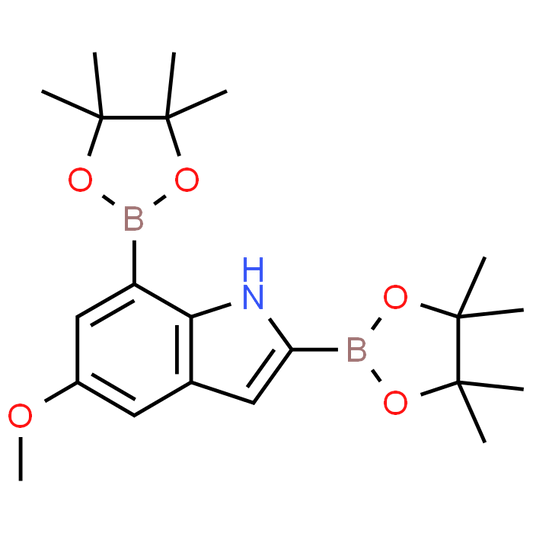 5-Methoxy-2,7-bis(4,4,5,5-tetramethyl-1,3,2-dioxaborolan-2-yl)-1H-indole