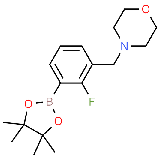 4-(2-Fluoro-3-(4,4,5,5-tetramethyl-1,3,2-dioxaborolan-2-yl)benzyl)morpholine