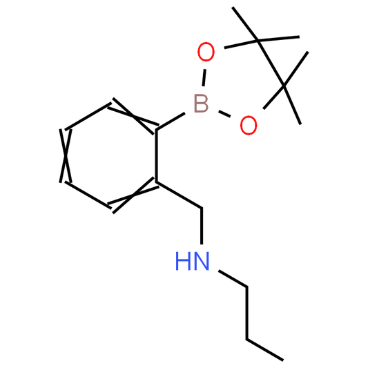 N-(2-(4,4,5,5-Tetramethyl-1,3,2-dioxaborolan-2-yl)benzyl)propan-1-amine