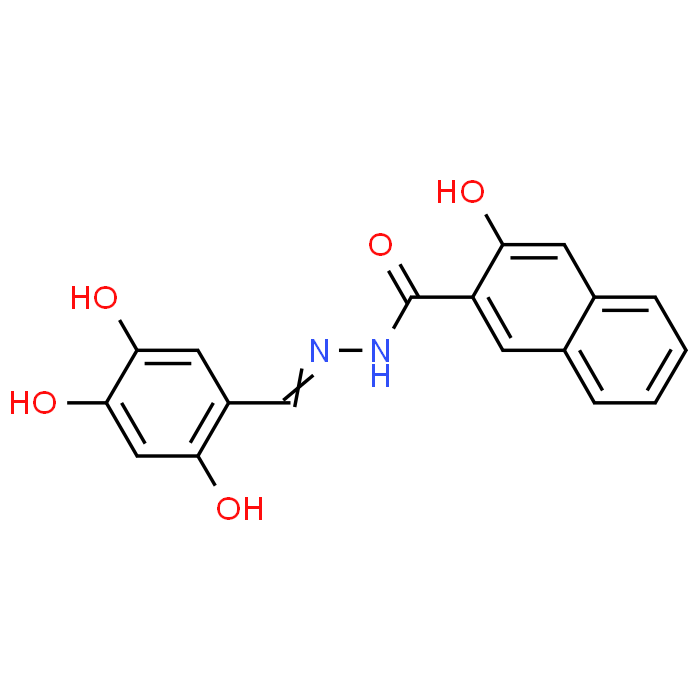 3-Hydroxy-N'-(2,4,5-trihydroxybenzylidene)-2-naphthohydrazide