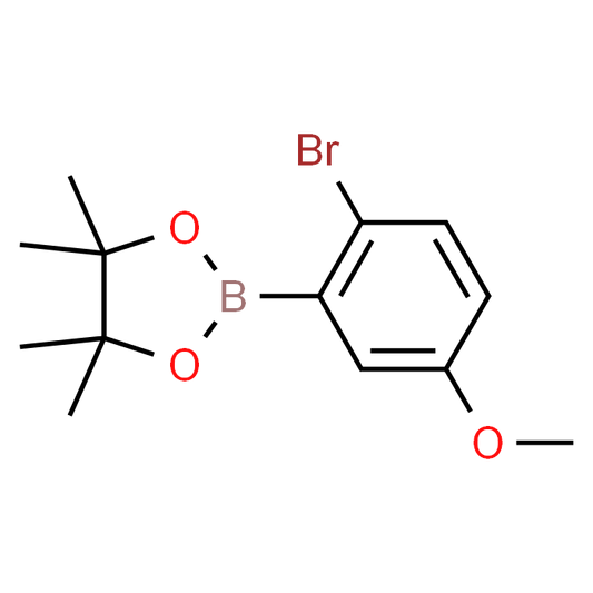 2-(2-Bromo-5-methoxyphenyl)-4,4,5,5-tetramethyl-1,3,2-dioxaborolane