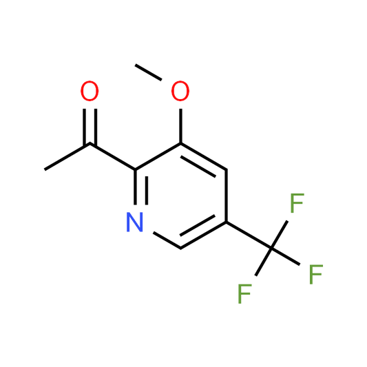 1-(3-Methoxy-5-(trifluoromethyl)pyridin-2-yl)ethanone