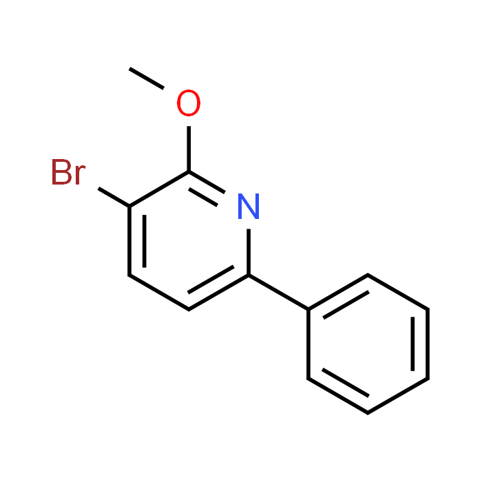 3-Bromo-2-methoxy-6-phenylpyridine