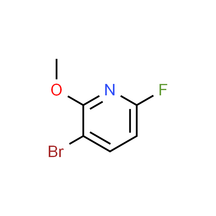 3-Bromo-6-fluoro-2-methoxypyridine