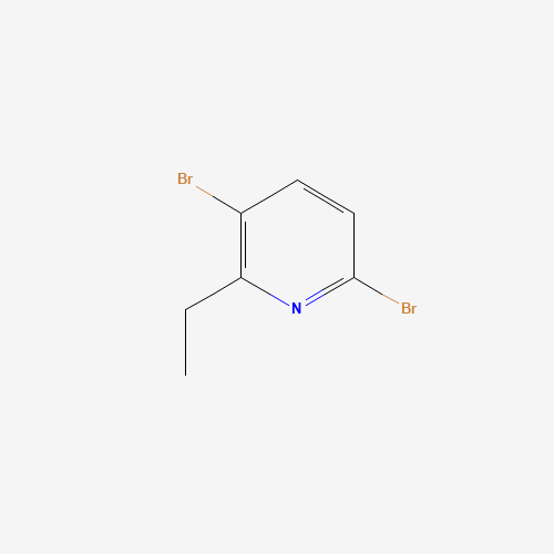 3,6-Dibromo-2-ethylpyridine