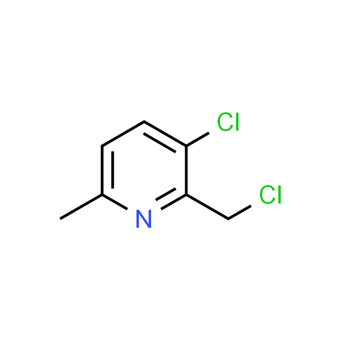 3-Chloro-2-(chloromethyl)-6-methylpyridine