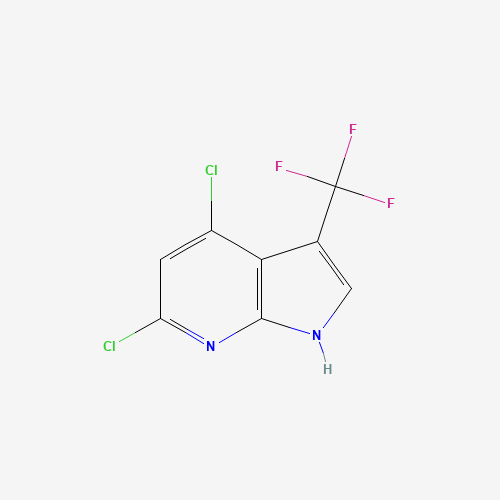 4,6-Dichloro-3-(trifluoromethyl)-1H-pyrrolo[2,3-b]pyridine