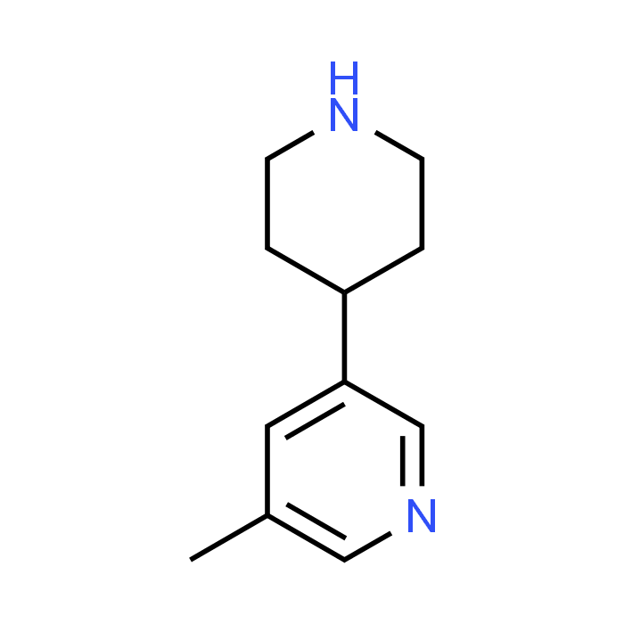 3-Methyl-5-(piperidin-4-yl)pyridine - Achmem