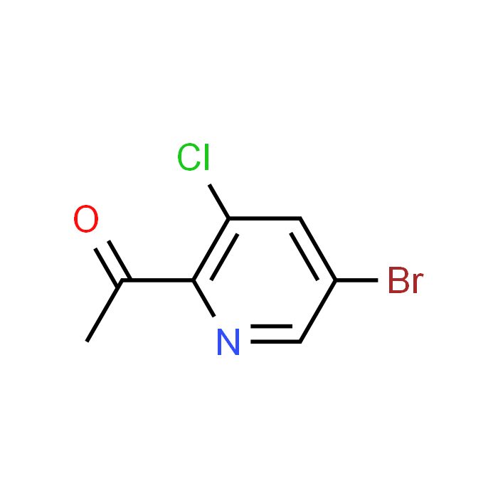 1-(5-Bromo-3-chloropyridin-2-yl)ethanone