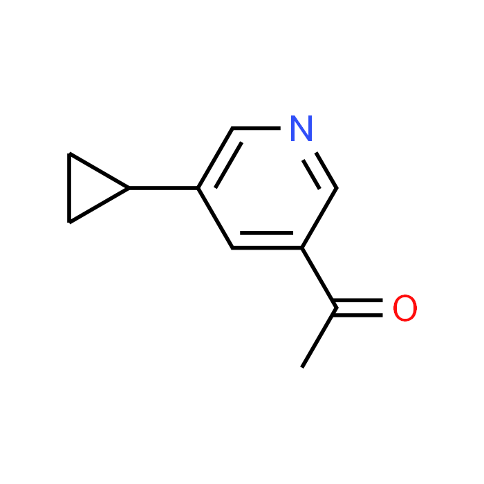1-(5-Cyclopropylpyridin-3-yl)ethanone