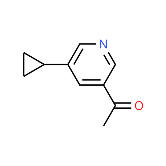 1-(5-Cyclopropylpyridin-3-yl)ethanone