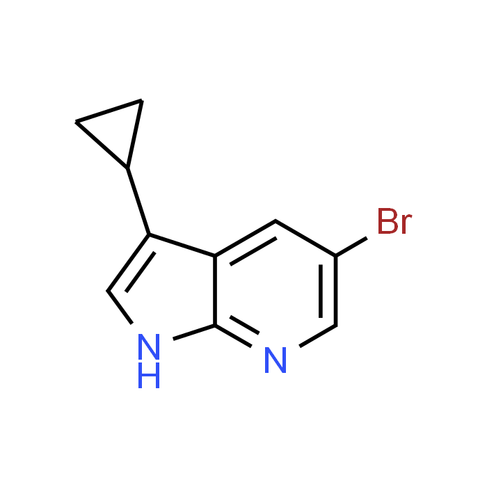 5-Bromo-3-cyclopropyl-1H-pyrrolo[2,3-b]pyridine - Achmem