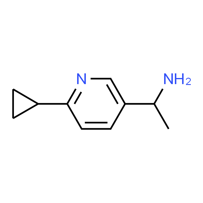 1-(6-Cyclopropylpyridin-3-yl)ethanamine