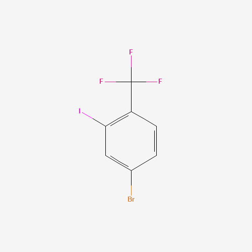 4-Bromo-2-iodo-1-(trifluoromethyl)benzene