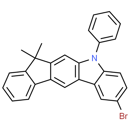 2-Bromo-7,7-dimethyl-5-phenyl-5,7-dihydroindeno[2,1-b]carbazole