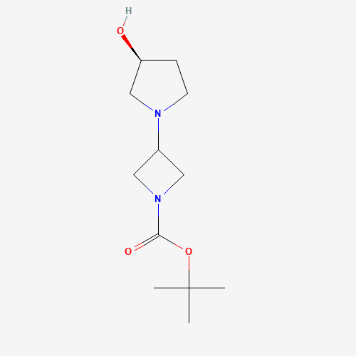 (S)-tert-Butyl 3-(3-hydroxypyrrolidin-1-yl)azetidine-1-carboxylate
