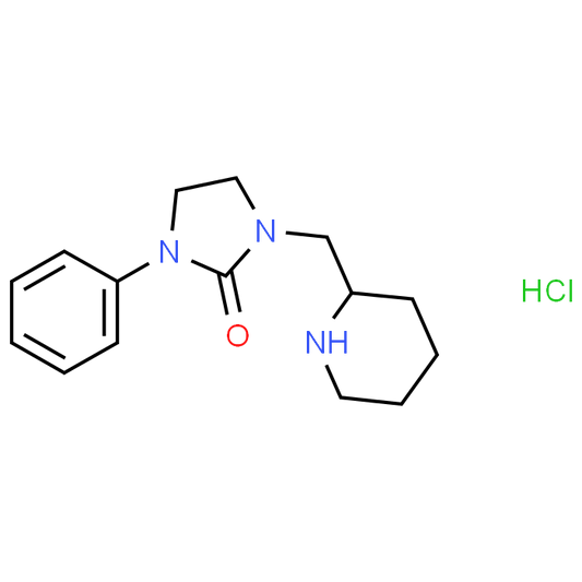 1-Phenyl-3-(piperidin-2-ylmethyl)imidazolidin-2-one hydrochloride