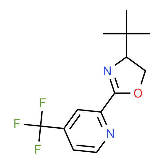 (S)-4-(tert-Butyl)-2-(4-(trifluoromethyl)pyridin-2-yl)-4,5-dihydrooxazole