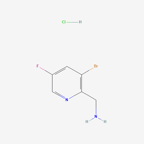 (3-Bromo-5-fluoropyridin-2-yl)methanamine hydrochloride