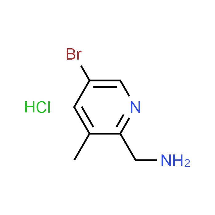 (5-bromo-3-methylpyridin-2-yl)methanamine hydrochloride