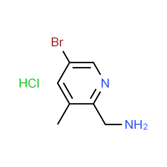 (5-bromo-3-methylpyridin-2-yl)methanamine hydrochloride