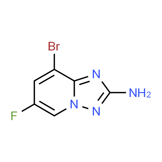 8-Bromo-6-fluoro-[1,2,4]triazolo[1,5-a]pyridin-2-amine