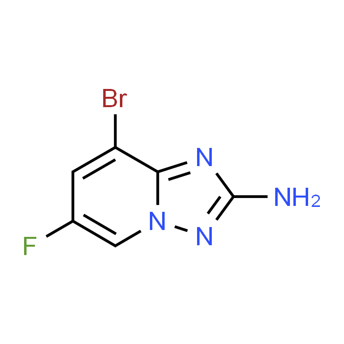 8-Bromo-6-fluoro-[1,2,4]triazolo[1,5-a]pyridin-2-amine