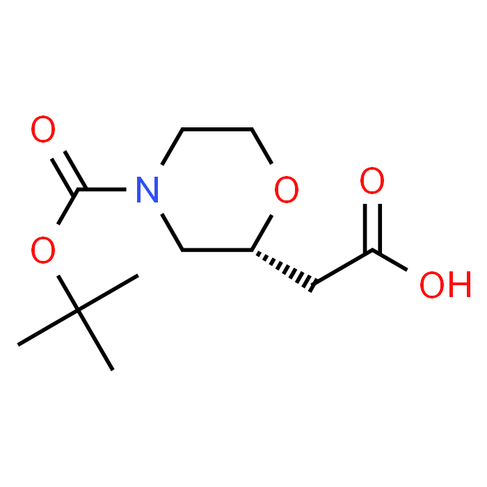 (R)-2-(4-(tert-Butoxycarbonyl)morpholin-2-yl)acetic acid