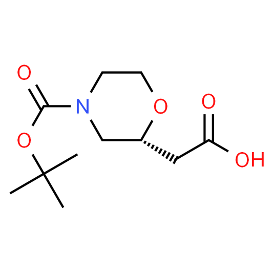 (R)-2-(4-(tert-Butoxycarbonyl)morpholin-2-yl)acetic acid