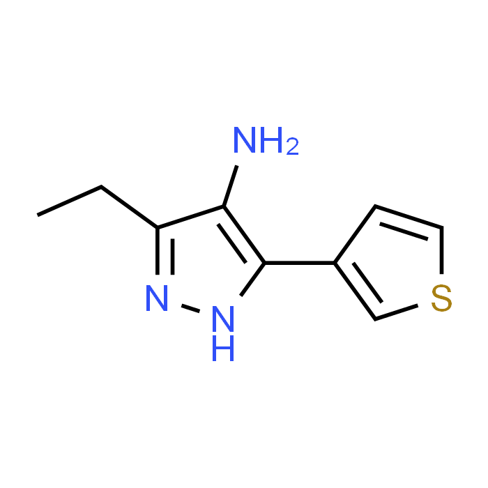 3-Ethyl-5-(thiophen-3-yl)-1H-pyrazol-4-amine
