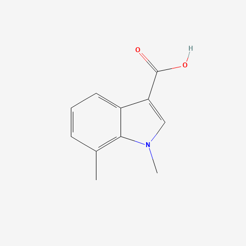 1,7-Dimethyl-1H-indole-3-carboxylic acid