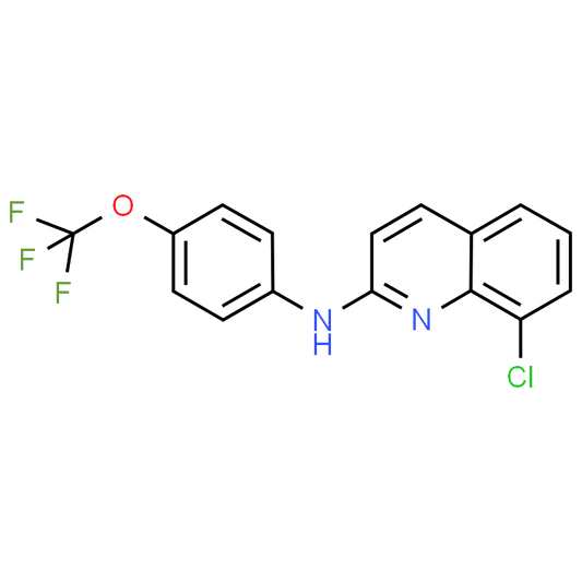 8-Chloro-N-(4-(trifluoromethoxy)phenyl)quinolin-2-amine