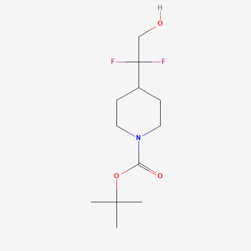 tert-Butyl 4-(1,1-difluoro-2-hydroxyethyl)piperidine-1-carboxylate