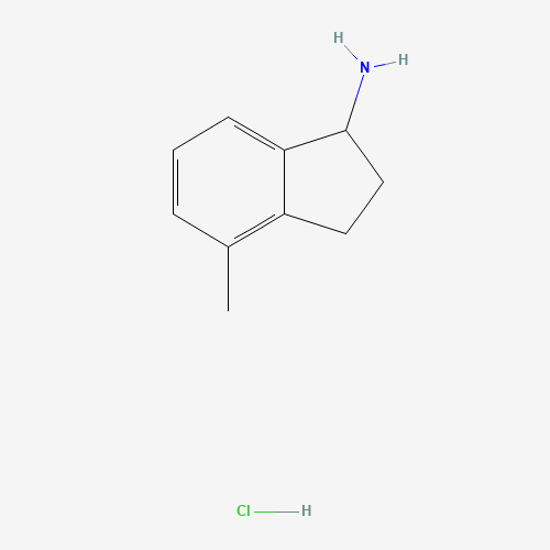 4-Methyl-2,3-dihydro-1H-inden-1-amine hydrochloride