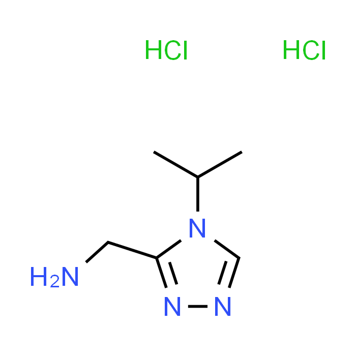 (4-Isopropyl-4H-1,2,4-triazol-3-yl)methanamine dihydrochloride