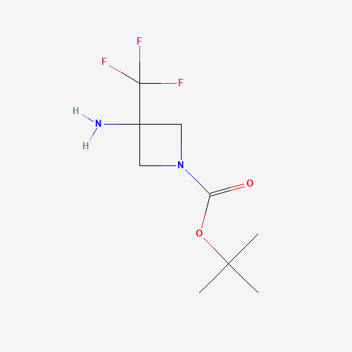tert-Butyl 3-amino-3-(trifluoromethyl)azetidine-1-carboxylate