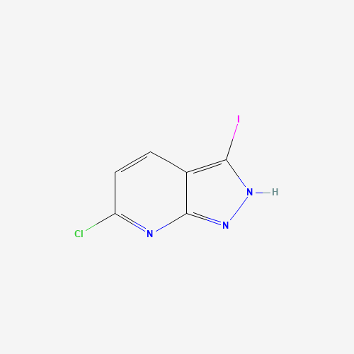 6-Chloro-3-iodo-1H-pyrazolo[3,4-b]pyridine