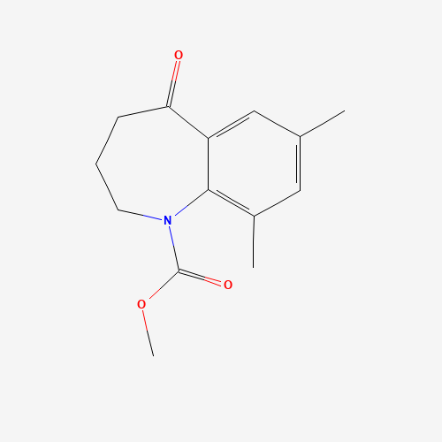 Methyl 7,9-dimethyl-5-oxo-2,3,4,5-tetrahydro-1H-benzo[b]azepine-1-carboxylate