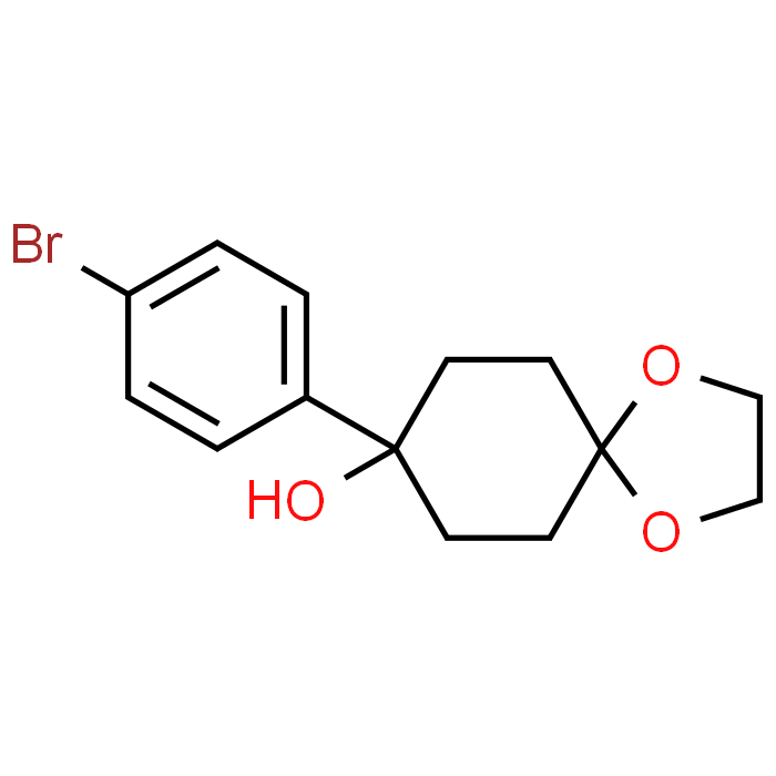 8-(4-Bromophenyl)-1,4-dioxaspiro[4.5]decan-8-ol