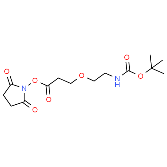 Boc-N-PEG1-C2-NHS ester