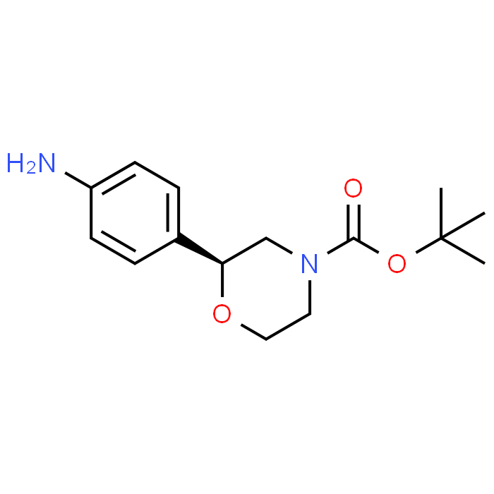 (S)-tert-Butyl 2-(4-aminophenyl)morpholine-4-carboxylate