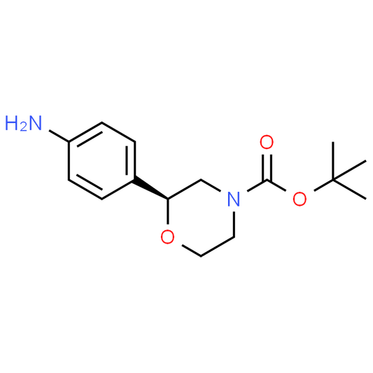 (S)-tert-Butyl 2-(4-aminophenyl)morpholine-4-carboxylate