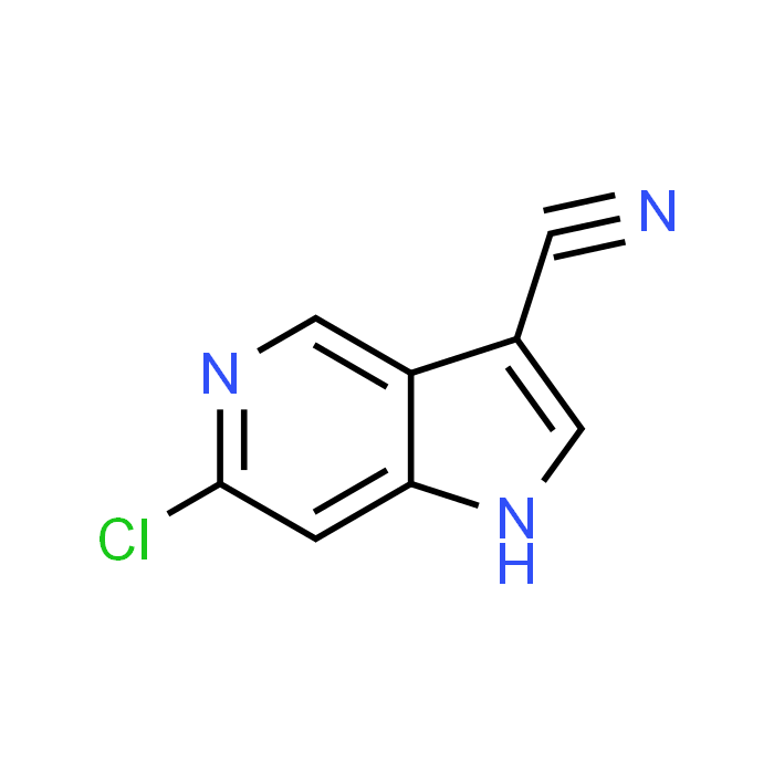6-Chloro-1H-pyrrolo[3,2-c]pyridine-3-carbonitrile