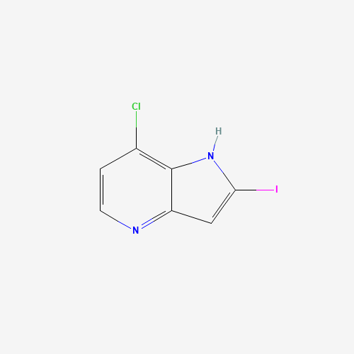 7-Chloro-2-iodo-1H-pyrrolo[3,2-b]pyridine