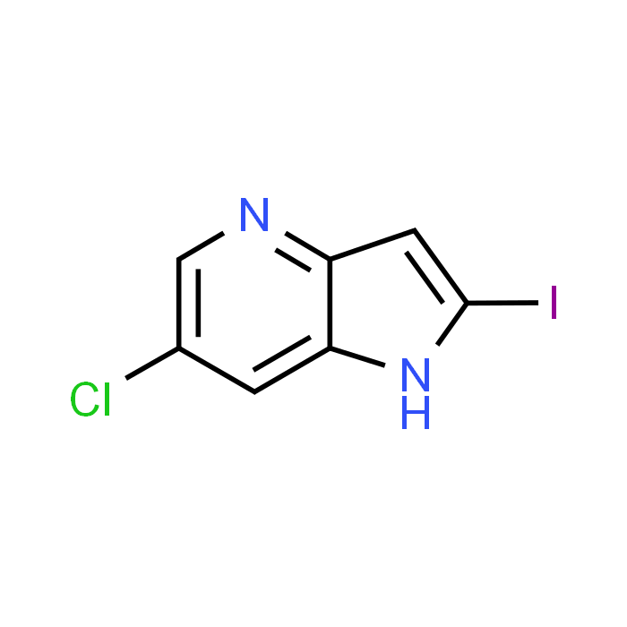 6-Chloro-2-iodo-1H-pyrrolo[3,2-b]pyridine