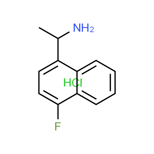 1-(4-Fluoronaphthalen-1-yl)ethan-1-amine hydrochloride