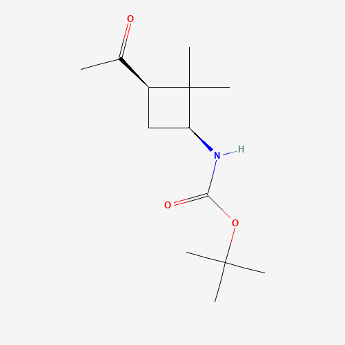 tert-Butyl ((1S,3R)-3-acetyl-2,2-dimethylcyclobutyl)carbamate